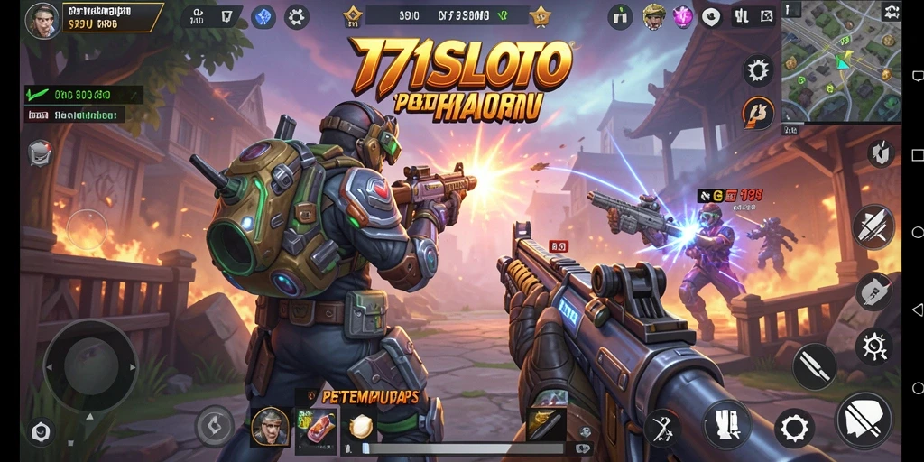 Screenshot utama 171SLOT menampilkan pertempuran FPS yang seru dan penuh aksi.