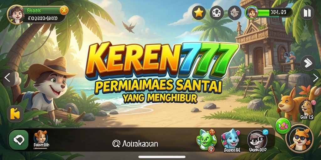 Tampilan menarik dari gameplay KEREN777 yang menyenangkan dan menghibur.
