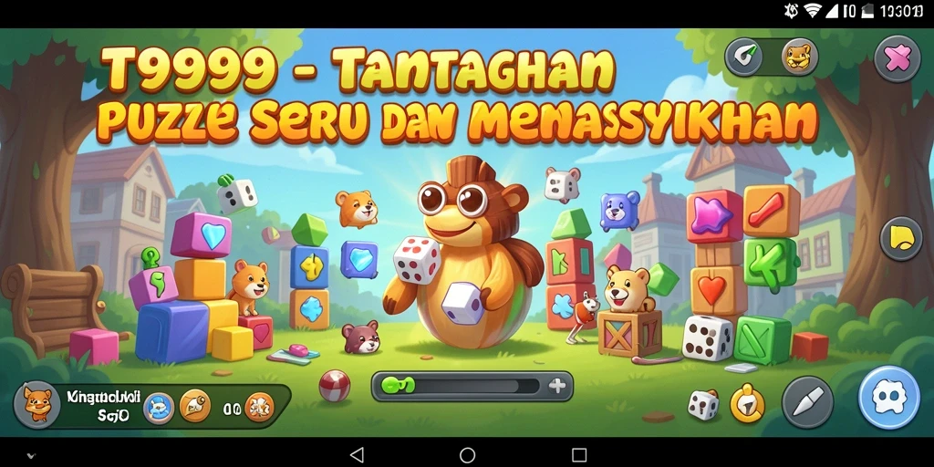 Tampilan gameplay T9999 yang menantang dan mengasyikkan.